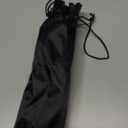 Terviiix Mini Flat Iron for Short Hair Temperature Adjustable, 1/2 Inch Mini Small Portable Ceramic Travel Hair Straightener for Men, Black