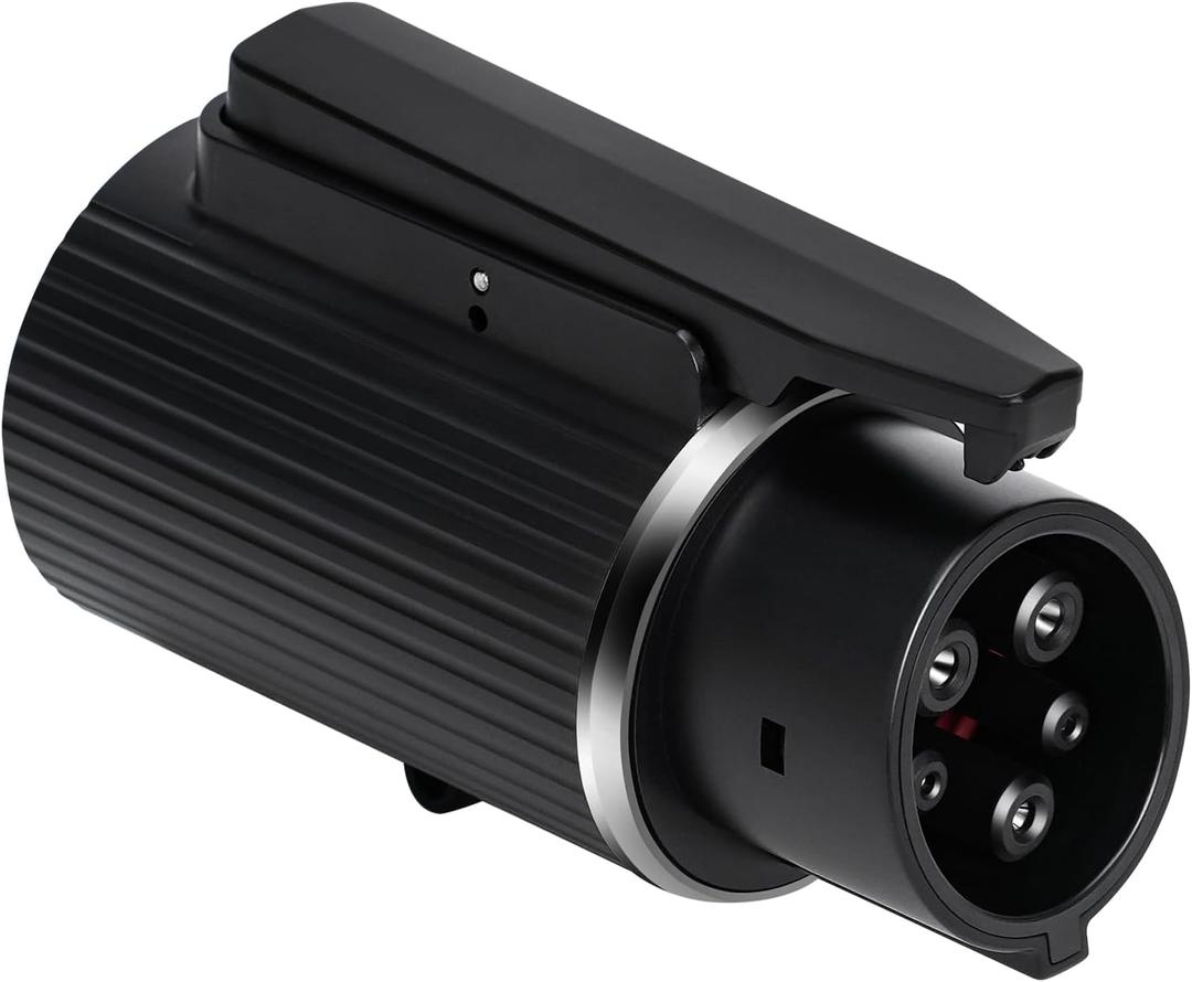 Tesla to J1772 Adapter, 80A/240V 19kW Fast Charging Tesla Charger Adapter for EV, Works with Tesla Wall Connector/Mobile/Destination Charger, for Home & Travel Use