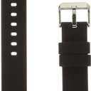 Hadley Roma MS3371RA 200 Black Silicone Watch Band (20mm)