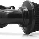 For harley air cleaner filter sportster street road glide king for harley davidson motorcycle air intake (Nake style -Black, C-For Touring 08-16, Softail 16-17)