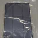 New Amazon Fire HD 10 Tablet Case(Only Fit 13th Gen, 2023 Release), Sanyetral Premium PU Leather Trifold Stand PC Clear Back Cover Case with Auto Wake/Sleep, Not for Nokia iPad Samsung -Navy Blue