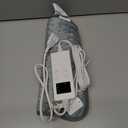 Heating Pad for Back, Neck, and Shoulder Pain Relief, Electric Heat Pad with 6 Heat Levels, Moist Heat Option, Auto Shut-Off, Birthday Christmas Gifts for Women Men Mom Dad Grandma, Gifts for her (12.1 x 24.1 Inch, Gray)