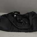 Forestfish Gym Bag For Women With Yoga Mat Holder & Shoe Compartment & Wet Dry Storage Pocket & Adjustable Strap, Black