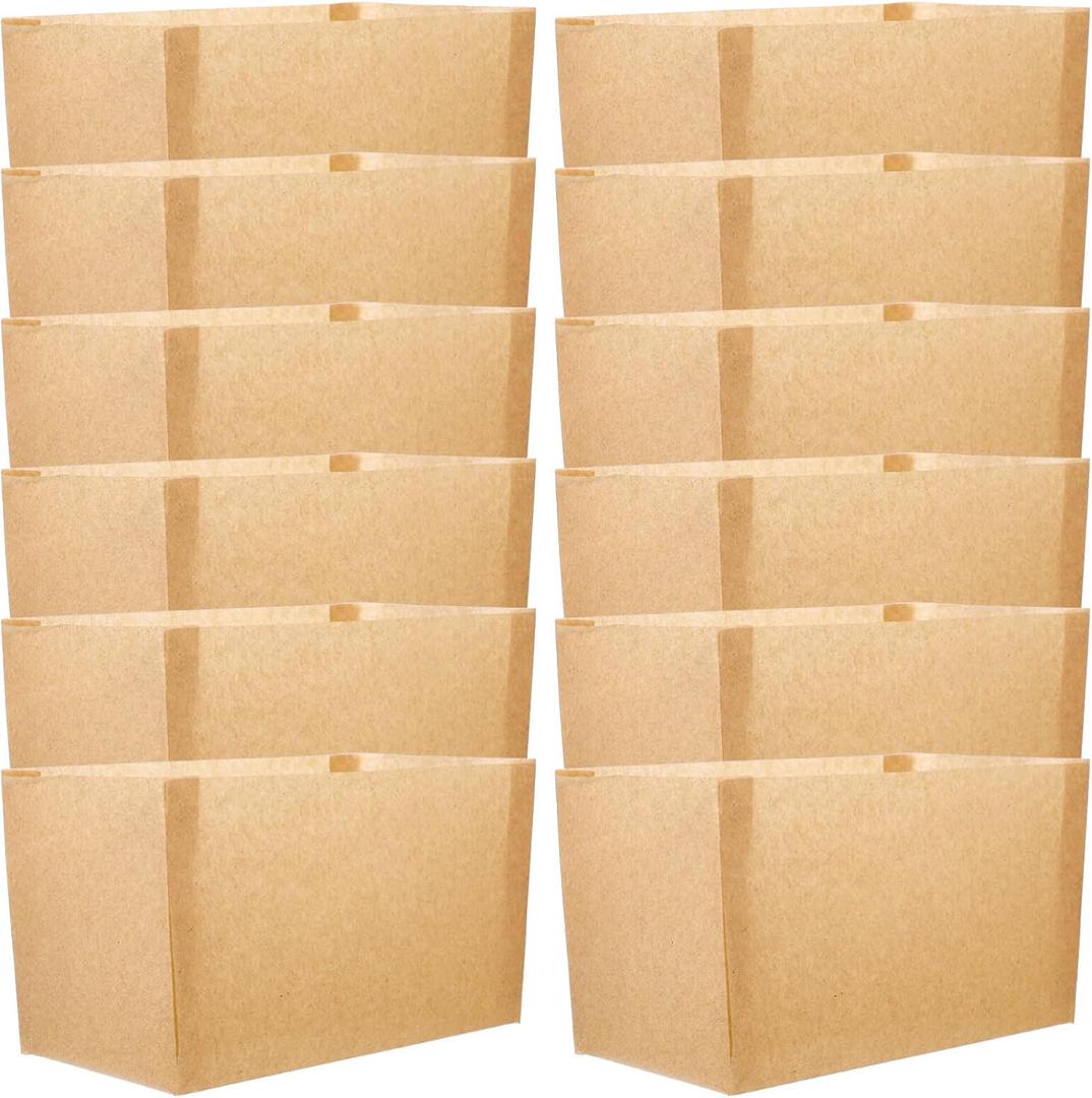 Kichvoe Toast Baking Cups Food-Grade Disposable Liners 50 Pcs 7.48X5.11X3.74 Inch Non-Stick Parchment Paper Bread Pan Liners for Baking Cakes Muffins and Snacks