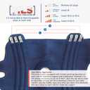 Adjustable Knee Brace with Removable Side Stabilizers  Open Patella Support for ACL, MCL, and Meniscus Injuries  Pain Relief for Arthritis and Post-Surgery Recovery  One Size Fits Most