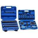 Orion Motor Tech 2 in 1 Bushing Driver Tool & Bearing Press Kit, Complete Bushing & Bearing Service Kit with 2" and 3" Jaws, 5 Ton Capacity Bearing Separator, Heavy Duty Wheel Bearing Puller Tool Set