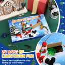 Advent Calendar 2025 Fishing Lures - 24 Days of Christmas Countdown with Minnow Popper Crank Baits with Hooks  Christmas Surprise Gift for Men Father Fishing Enthusiasts Grandpa Brother Boyfriend