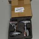 Benlari Motorcycle Bullet 48 LEDs Rear Turn Signal Light SMD Blinker Indicator Fit for Honda Yamaha Suzuki Kawasaki Harley(Chorme/Red and Amber Light)