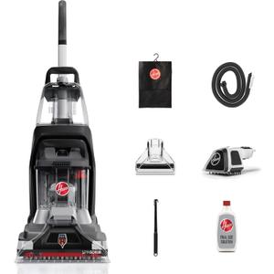 Hoover Powerscrub XL Pet Carpet Cleaner Machine, Upright Shampooer, FH68050, Black
