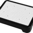 SOYO Mobility One Step Stool, Heavy Duty Indoor Outdoor Non-Slip Small Step Platform Assistive Device for Adult Elderly, Standing Support and Step Riser for Car, Bed, Door, Stair, Bathroom Black-White
