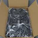 Prodigen Weighted Vest for Women and Men 20 Lbs with Reflective Stripe and Double Adjustable Buckle Straps Weight Vests for Strength Training, Jogging, Cardio, Weight Loss, Muscle Building, Black