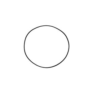Sterling Seal and Supply (STCC) ORBN456 Number 456 Standard O-Ring, Buna Nitrile Rubber, 13-1/2" ID, 14" OD