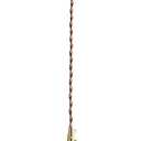 XZHGCEE Pendant Lights Kitchen Island: Amber Glass Hanging Light Fixture with Rotating Switch, E26 Base - Modern Lighting for Dining Room, Bedroom & Living Room