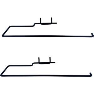 2 Pack Pegboard Paper Towel Holder Peg Board Organization Accessories for Tool Shed, Garage, Workshop, Kitchen, Laundry, Bathroom