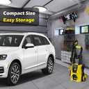 Electric Pressure Washer,5000 PSI 3.9GPM Adjustable Pressure,Power Washer Electric Powered with Foam Cannon,4 Nozzle,33FT Hose and Soap Bottle for Home/Cars/Fences 
