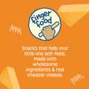 Earth's Best Organic Baby Food, Dissolvable Teething Snack for Babies 6 Months and Older, Cheddar Cheese Crunchy Sticks, .56 oz Pack (Pack of 5)