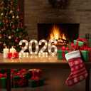 2026 LED Marquee Numbers, LED Marquee Letter Lights New Year Decor, Grad 2026 Sign Light up Letters for Graduation Decorations, Class of 2026 Light Up Numbers for High School College Graduation Party