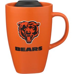 The Memory Company Officially Licensed NFL - Chicago Bears 15oz Square Mug with Logo