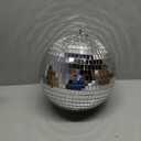 Alytimes Mirror Disco Ball - 8-Inch Cool and Fun Silver Hanging Party Disco Ball Big Party Decorations, Party Design