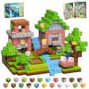 SSAWER 48 PCS Magnetic Blocks  Magnetic Building Blocks, Stacking Magnetic Blocks for Kids, Sensory Toy for STEM Montessori for Kids 3+ Boys and Girls Christmas Birthday Gifts