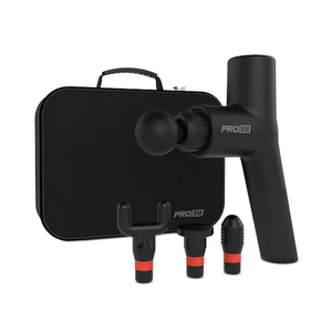 PROfit Percussion Muscle Massage Gun, Rechargeable Deep Tissue Full-Body Massager with Multiple Attachments