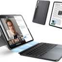 ESR for iPad Pro 13" Case with Keyboard (M5/M4, 2025/2024), Magnetic Detachable Keyboard, Portrait/Landscape Modes, Large Click-Anywhere Trackpad, Backlit Keys, Shift Series, Dark Gray