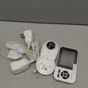 ebemate WiFi Video Baby Monitor,2.8" Display with 1080P Camera,No Glow Night Vision,2-Way Talk & 1200Ft Long Range,WiFi On/Off Cam Baby Monitoring EBS28