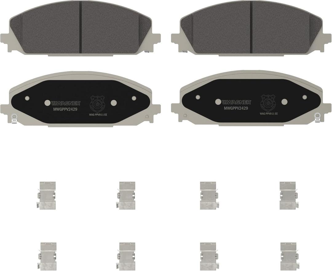 Wagner Police Pursuit Vehicle PPV2429 Front Disc Brake Pad Set for Dodge Durango