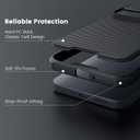 Nillkin for Google Pixel 9 Pro XL Case with Slide Camera Cover, Camera Lens Protector Privacy, Thin Slim Fit, Shockproof Protective, 0.9mm Raised Lens Bezel, TPU+PC Dual Protection - Black