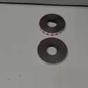 AB Magnetic Tape Strips with Adhesive, 0.5" x 12 Ft for DIY Crafts & Fridge Organization (2 Rolls)