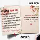 2 x A Parent's Thank You Card, Heartfelt Appreciation Poem Gift for Nursery School, Preschool, Kindergarten and Daycare Teacher