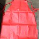 Backpack Water Proof Apron Thickened Kitchen Aprons to Cut Easy to Clean Work Apron Increased Wider Not Strangling The Neck Keep Clean, Red,