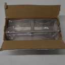 YUMORE Toilet Paper Holder, 304 Stainless Steel Bathroom Double Roll Tissue Holder with Shelf, Wall Mounted Washroom Dual TP Dispenser Storage, Flushable Wipes Dispenser, Brushed Nickel Finish