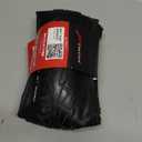 Fincci City 26x1.95 Bike Tire - Slick 26 inch Bike Tire - 50-559 Black Foldable Mountain Bike Tire with Kevlar - 26" Wheelset for Electric, Folding Road Bikes, Bike Trainer MTB Accessories Leno