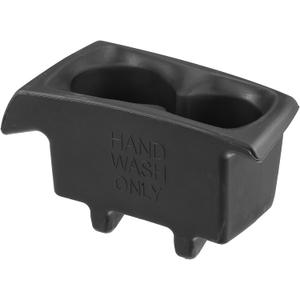 Cup Holder for Ram 1500 Practical No.5YK46TX7AC | Instrument Panel Drink Holder Black 1 Pcs