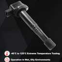 Ignition Coil Compatible with 2006-2011 CSX 2002-2006 RSX 2003-2006 Accord 2002-2011 Civic Si 2002-2009 CRV 2003-2011 Element 2004-2005 S2000 L4 2.0L 2.2L 2.4L. Replacement for UF311 UF583,Set of 4