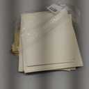 50 Pack Cream A6 Envelopes with Cards 4x6 Thick Folded Cardstock and Gold Stickers for Greeting Cards, Wedding, Birthday, Invitations, Baby Showers (Cream, 4x6)