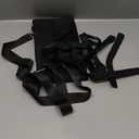 Catheter Bag Holder, Urine Drainage Bag Holder, w/Drain Tube Cover & Adjustable Strap, Foley Catheter Bag Covers, for Privacy & Dignity, w/Straps for Wheelchair, Walker & Bed, up to 4000ML (Black)