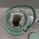 Momcozy 22oz Portable Breast Milk Cooler for Outdoor, Life Saver with 360 Total Cooling for 24 Hours, Larger Capacity Travel Breastmilk Chiller with 2pcs Baby Bottles for Breastmilk Storage, Green