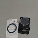 Vlog Selfie Monitor Screen iPhone, 4K 60fps Recording, Wireless Screen Mirroring with Remote Control, Magnetic Fixation, 180 Rotation, 3 Levels of Brightness, Compatible with iPhone & Android (Black)