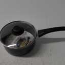 GoodCook Everyday Sauce Pan w/Lid, 3 Quart, Black