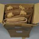 Maitys 30 Pcs 20x16x5 Inch Extra Large Paper Gift Bags with Handles Bulk Kraft Bags for Business, Merchandise, Gifts, Shopping, Retail Stores, Birthday Party Brown Color for Multiple Uses