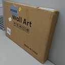 Framed Coastal Coral Watercolor Wall Art for Living Room, Large 3 Piece Navy Blue Coral Artwork for Walls, Minimalist Ocean Beach Marine Plants Pictures Prints for Bedroom Hallway Wall Decor, 20x30 In