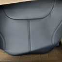 BASENOR 2026 Tesla Model Y(Juniper)/3/S/X Leather Seat Back Kick Protector, Backseat Mats for Kids - Extra Organizer Pocket, Waterproof Scratchproof Resistant Protection Black (Set of 2)