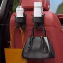 Multifunctional Hook for Car Seat Back, Back Seat Cup Holder with Hooks, Multifunction Seat Cup Holder Hook for Car (4)