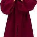 GraduationMall Matte Kindergarten Graduation Gown Cap Set with 2026 Tassel (Red, L)