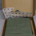 Bambaw Full Sheet Set 4pcs  100% Viscose Derived from Bamboo Sheets Full Size Set, Cooling Bed Sheets for Hot Sleepers, with Elastic Corner Straps (Olive)