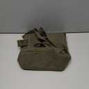 Canvas Messenger Bag Small Crossbody Bag Casual Travel Working Tools Bag Shoulder Bag Hold Phone Handset Anti Theft (Green)