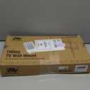 Mounting Dream TV Wall Mount for Most 37-75 Inch TVs, Universal Tilt TV Mount Fit 16", 18", 24" Stud with Loading Capacity 132lbs, Max Vesa 600 x 400mm, Low Profile Flat Wall Mount TV Bracket (Black)