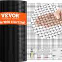 VEVOR Hardware Cloth, 24'' x 100' 1/2 inch Galvanized Wire Mesh Roll, 19 Gauge Chicken Wire Fencing Roll, Vinyl Metal Wire Mesh for Chicken Coop Barrier, Rabbit Snake Fences, Poultry Enclosures